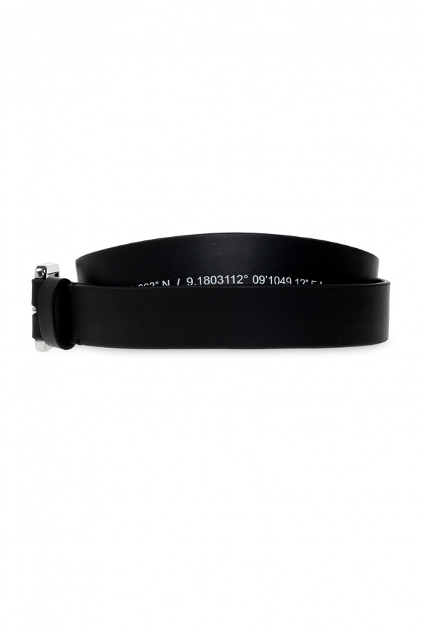 小物 NEIL BARRETT LEATHER BELT Neil Barrett Leather COORDINATES Belt men - Glamood Outlet